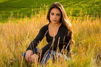 Yellow Grass Surrounds Her
