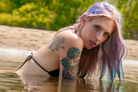 Leaning in the Water