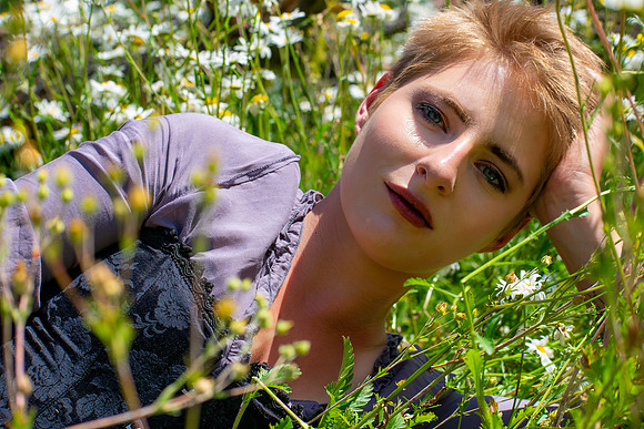 Relaxing in the Grass