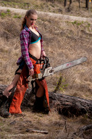 Ready to Cut Wood